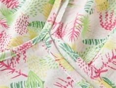 Name It buksedragt hvid med tropisk print